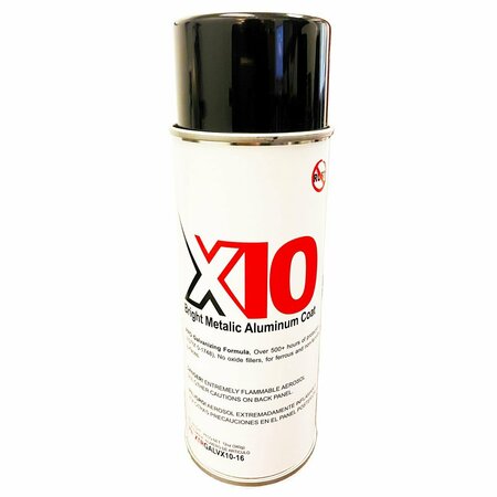XTRWELD X10 Bright Zinc Compound, Cold Spray, 16 oz GALVX10-16